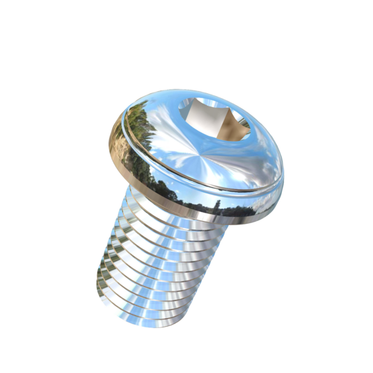 Titanium 7/8-9 X 1-1/2 UNC Button Head Socket Drive Allied Titanium Machine Screw